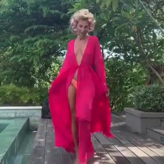 روب شيفون سكسي
