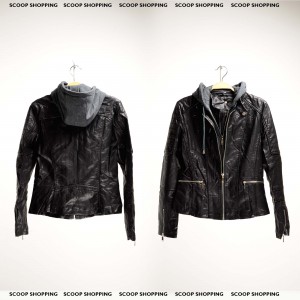 Chinos leather jacket